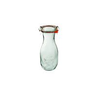 Butelka z pokrywką, uszczelką i 2 zapinkami / 530 ml - WECK Saftflasche (WE-764-60PUZ)