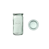 Słoiki z pokrywką / 340 ml - WECK Zylinder (WE-975-60P)