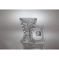 Bomboniera kryształowa na nodze 24,5 cm - FACET (955760)