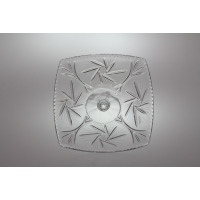 Talerz kryształowy na nodze 27,5 cm - 14800 (200140)