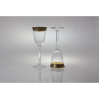 Kieliszki kryształowe 185 ml - ANGELA / Verso Gold (949605)