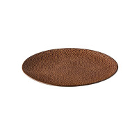 Talerz płytki 27,5 cm / brązowy - Honeycomb (773192)