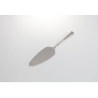 Srebrna łopatka do tortu Amefa 7204 Elegance o gładkiej, polerowanej powierzchni. Klasyczny design ze stali nierdzewnej, widok z góry na jasnym tle.