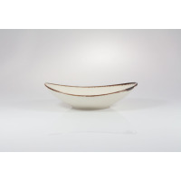 Miska łódka 25 x 16 cm - VANILLA (781180)