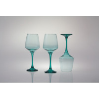 Kieliszki do wina 360 ml - Sunset Turkus (G3605252-71)
