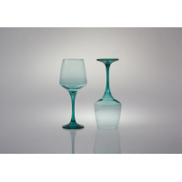 Kieliszki do wina 360 ml - Sunset Turkus (G3605252-71)