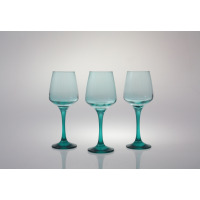 Kieliszki do wina 300 ml - Sunset Turkus (W3005252-71)