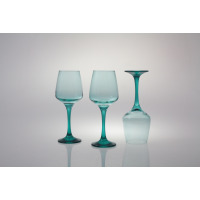 Kieliszki do wina 300 ml - Sunset Turkus (W3005252-71)
