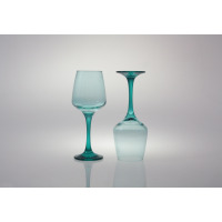 Kieliszki do wina 300 ml - Sunset Turkus (W3005252-71)