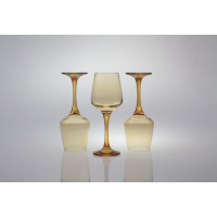 Kieliszki do wina 300 ml - Sunset Miodowy (W3005252-79)