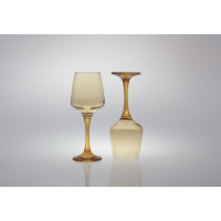 Kieliszki do wina 300 ml - Sunset Miodowy (W3005252-79)