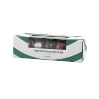 Stojak z przyprawami / 10 szt. - CZARNY z czarną nakrętką (3068300998)