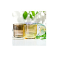 Szklanki z optykiem 350 ml - DECO Kolor (KP-1577)
