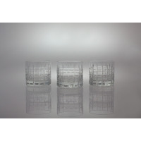 Szklanki niskie kryształowe 280 ml - 3198 (Z0008)