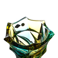 Wazon kryształowy FLAMENCO LEMON 38 cm