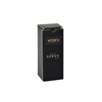 Czarne, eleganckie opakowanie kieliszka degustacyjnego do whisky Krosno Perfect Serve Aroma. Na froncie złote logo marki oraz napis Perfect Serve Aroma.