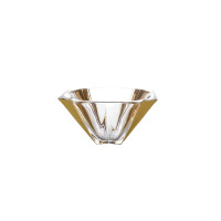 Misa kryształowa 30,5 cm - METROPOLITAN Gold (802749)