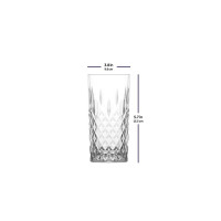 Szklanki wysokie 356 ml / kpl 3 szt. - ODIN (odn440A)