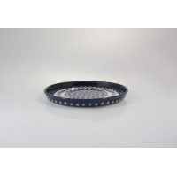 166A / Talerz z rantem 24,5 cm - GU-524