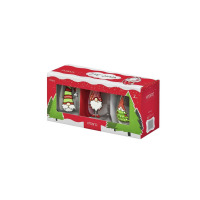 Szklanki świąteczne 500 ml / 3 szt. - GOD JUL (KP 1644)