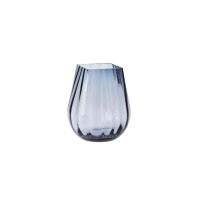 Wazon optyk pionowy 25,5 cm / Granat dymny (D058)