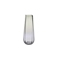 Wazon optyk pionowy 35 cm / Dymny-niebieski (D058)