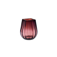 Wazon optyk pionowy 25,5 cm / Ametyst (D058)