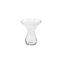 Wazon optyk pionowy 28 cm / Bezbarwny (D064)