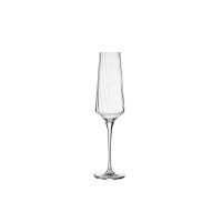 Kieliszek do szampana Avant-Garde Lumi marki Krosno Glass o pojemności 200 ml. Przezroczyste szkło o smukłym, nowoczesnym kształcie z delikatnie żłobioną