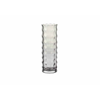 Wazon optyk pionowy 35 cm / Dymny-niebieski (D060)