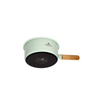 Rondel 18 cm - NATUR Enamel / pastelowo zielony