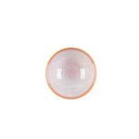 Salaterka 17 cm STONEWARE S011T Blush marki Lubiana w odcieniu pudrowego różu. Okrągłe naczynie z kamionki o minimalistycznym designie, widok z góry.