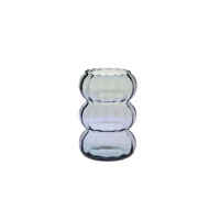 Wazon optyk pionowy 26,5 cm / Szaro-niebieski (D063)