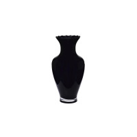 Wazon optyk pionowy 42 cm / Czarny (D056)