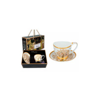 Filiżanka Vanessa 100 ml ze spodkiem - G. Klimt  / Drzewo życia (532-0354)
