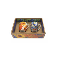 Kubki 400 ml - 2 szt. - V. van Gogh / Słoneczniki i Irysy (830-7220)