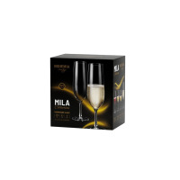 Kieliszki do szampana 270 ml / 6 szt. - Mila (963422)