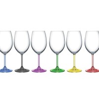 Kieliszki do wina 350 ml / 6 szt. - Rainbow (673802)