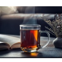 Kubek szklany 220 ml / 1 szt. - Szymek (1425407304)
