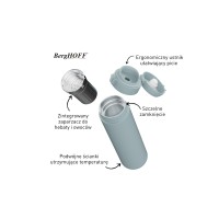 Kubek termiczny z zaparzaczem 0,7 l - Balance Eco Blue (3950697)