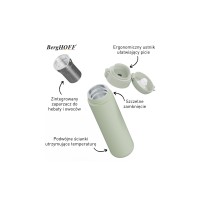 Kubek termiczny z zaparzaczem 0,7 l - Balance Eco Green (3950698)