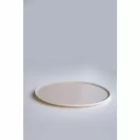 Talerz płytki 18 cm - beżowy - Eter (V-85016-6)