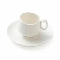 Filiżanka 90 ml - kremowa - Eter Cloud (V-85210-6)