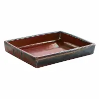 Talerz głęboki 22,5x17,5 cm - Flame (V-99103-4)