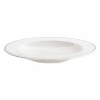 Talerz głęboki 26 cm niebieskie paski - Forte Mizu I (V-FO405-12)