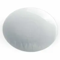 Talerz owalny głęboki 30x25 cm, perłowy - Perla (V-70107-4)