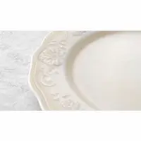 Talerz płytki 21 cm, owsiany - Poem Oat (V-90409O-6)
