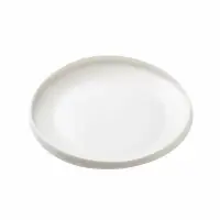Talerz płytki gourmet 25 cm - kremowy - Eter Cloud (V-85206-4)