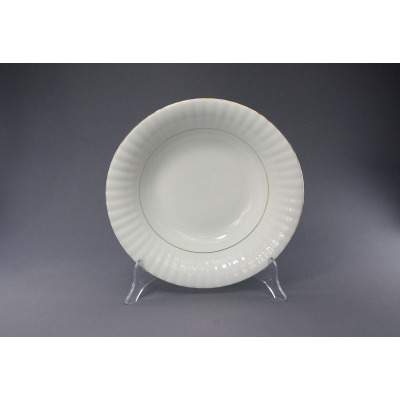 Salaterka okrągła 23 cm - B014 IWONA Złota linia