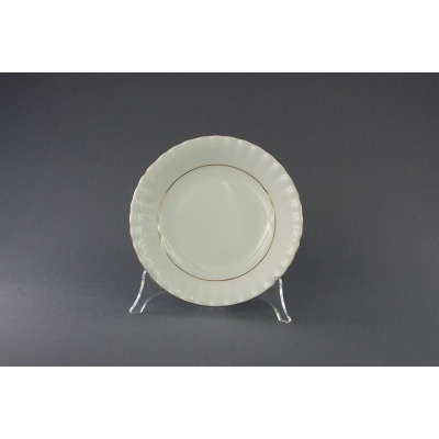 Talerz deserowy 17 cm - B014 IWONA Złota linia